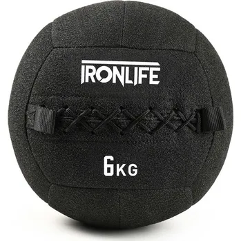 Medicinbal Pro Wall Ball IRONLIFE; KEVLAR, 6 kg
