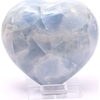 Magieprirody.cz Srdce Celestin 77x75 mm 302 g přírodní kámen #B327