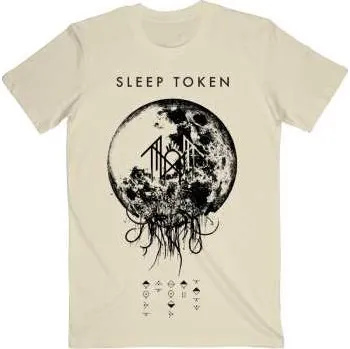 Pánské tričko Merch Sleep Token: Sleep Token Unisex T-shirt: Take Me Back To Eden (back Print) (large) L