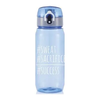 Láhev Sportovní láhev Sweat Success, 600 ml, Loooqs, modrá