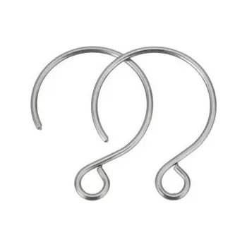 Piercing OK1428 Ocelové náušnicové zapínání - háček 14 x 19 mm - 1 kus