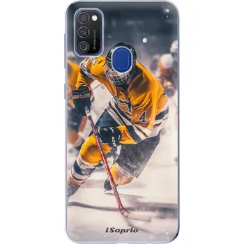 Pouzdro na mobilní telefon Odolné silikonové pouzdro iSaprio - Ice Hockey 11 - Samsung Galaxy M21