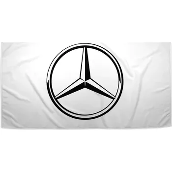 Ručník Ručník s potiskem Logo 1 Bílá - Sablio - 30x50 cm