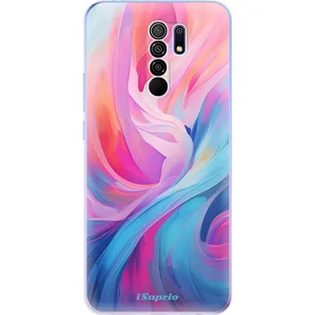 Pouzdro na mobilní telefon Odolné silikonové pouzdro iSaprio - Abstract Wave 02 - Xiaomi Redmi 9