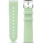 Výměnný pásek pro hodinky ALIGATOR Silikonový 16 mm Pistáciový