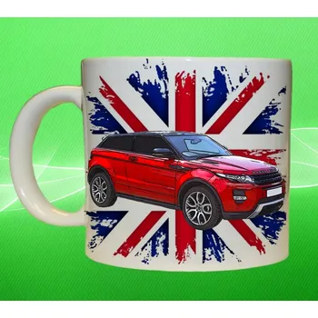 hrnek s Land Rover Range Rover II 550ml (hrneček s osobním autem Land Rover)