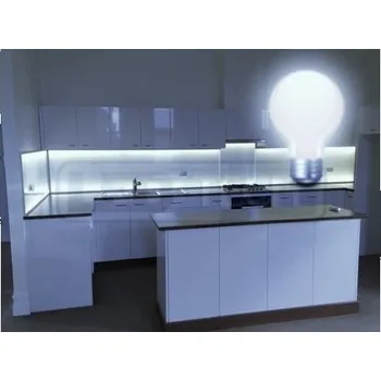 Nástěnné svítidlo Nástěnné lineární osvětlení kuchyňské linky - studená bílá, Délka svítidla 50 cm