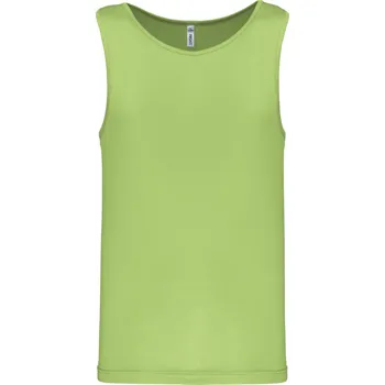 pracovní tričko Kariban Tílko PA441, sportovní, bez rukávu, pánské COT20P44112203-lime L Zelená lime