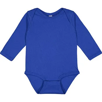 Kojenecký body Rabbit Skins Kojenecké body s dlouhým rukávem 4411EU Royal 12 months