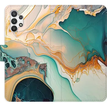 Pouzdro na mobilní telefon Flipové pouzdro iSaprio - Color Marble 33 - Samsung Galaxy A32