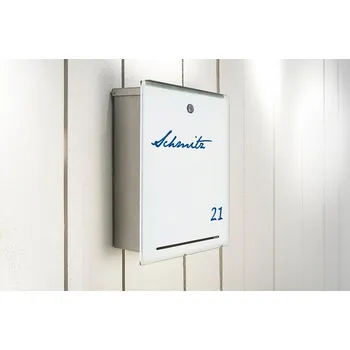 Poštovní schránka Radius design cologne Schránka na dopisy RADIUS DESIGN (LETTERMANN 3 weiss 559A) bílá