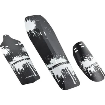 Blatník na kolo blatníky Fetesnice sada 3ks růžové