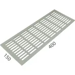 SRL - ALFA větrací mřížka šířka 150 x 400 mm 150 mm, 400 mm F9 - Nerez elox