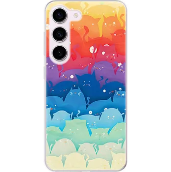 Telefonní příslušenství Odolné silikonové pouzdro iSaprio - Cats World - Samsung Galaxy S23 5G