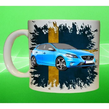 hrnek s Volvo S40 I 150ml (hrneček s osobním autem VOLVO)