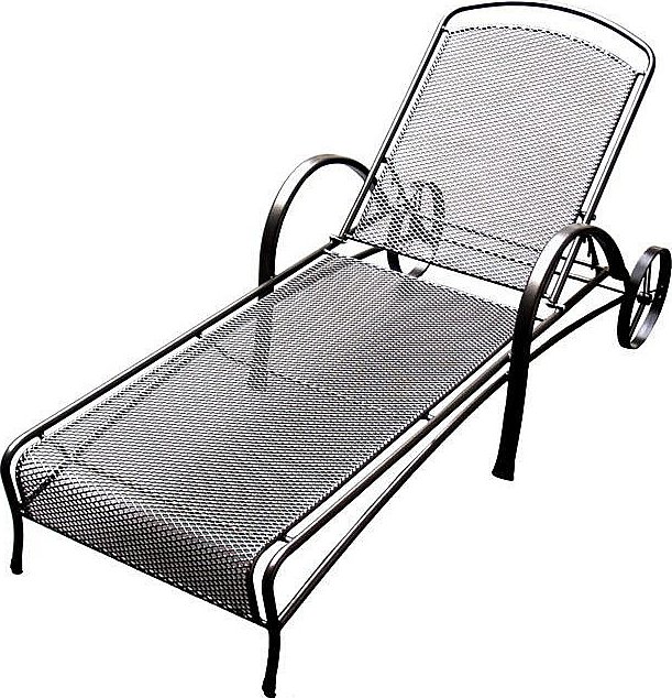 DEOKORK Kovové lehátko