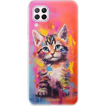 Pouzdro na mobilní telefon Odolné silikonové pouzdro iSaprio - Kitten - Huawei P40 Lite