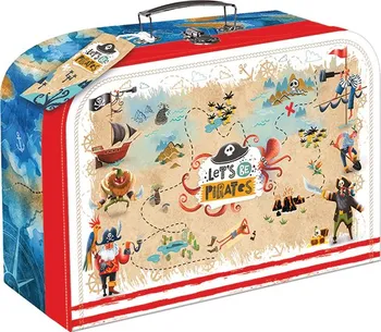 Školní kufřík Teddies Školní kufřík 35 x 23 x 10 cm Let's be Pirates