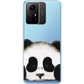 Telefonní příslušenství Odolné silikonové pouzdro iSaprio - Sad Panda - Xiaomi Redmi Note 12S