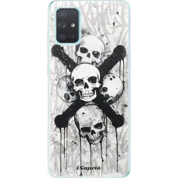 Pouzdro na mobilní telefon Odolné silikonové pouzdro iSaprio - SkullX - Samsung Galaxy A71