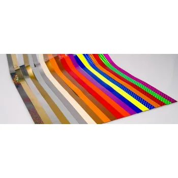 Kancelářský nábytek Magnetické pásky - 20 ks, mix metalických barev