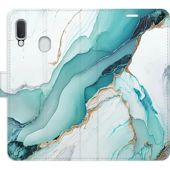 Pouzdro na mobilní telefon Flipové pouzdro iSaprio - Color Marble 32 - Samsung Galaxy A20e
