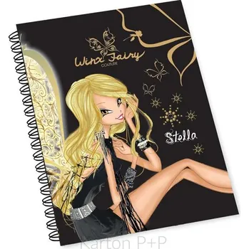 Dětské zboží Twin wire blok A4 lamino Winx Couture 7-396