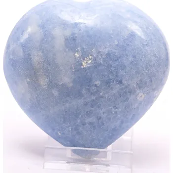 Magieprirody.cz Srdce Celestin 77x76 mm 302 g přírodní kámen #B328