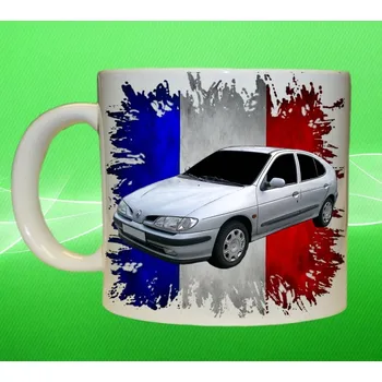 hrnek Renault Mégane 1999 75ml (hrneček s osobním autem RENAULT)