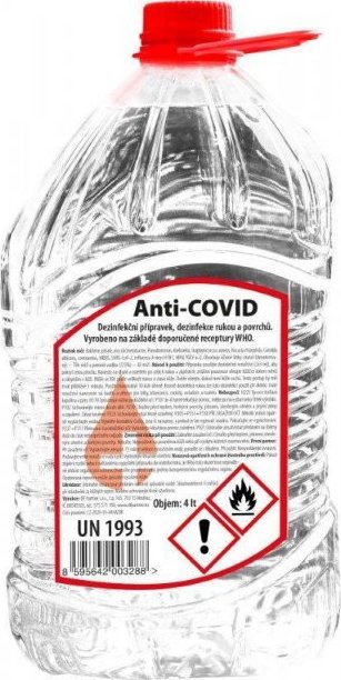 Dezinfekce ANTI-covid 3l