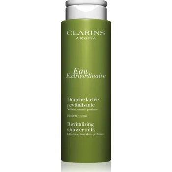 Koupelový olej Clarins Eau Extraordinaire Revitalizing Shower Milk sprchové mléko proti vysoušení pokožky 200 ml