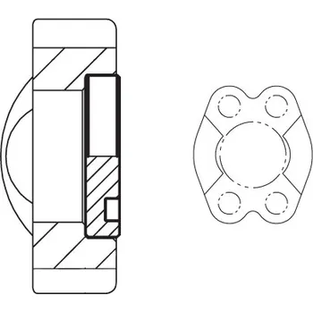 Ventil Hydraulická příruba koncová 2", 71,4mm, 200 bar Parker 32PFMQ1CF