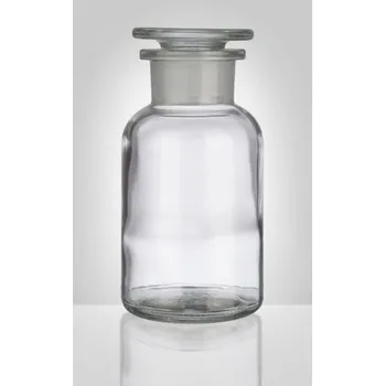 Dóza na potraviny Dóza-prachovnice 250ml-kul.čirá, zabr.víko, sklo