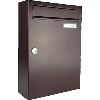 Poštovní schránka Poštovní schránka C-01 - RAL 8017 MAT. - HNĚDÁ ČOKOLÁDOVÁ