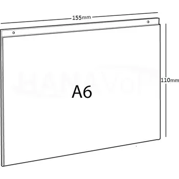Tabulka na zeď A6 PX-TB-Š - 110 x 155 mm - 1 ks