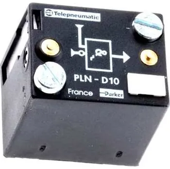 Modul s optickou indikací, montáž na DIN lištu pro pneumatické logické prvky Parker PLN-D10