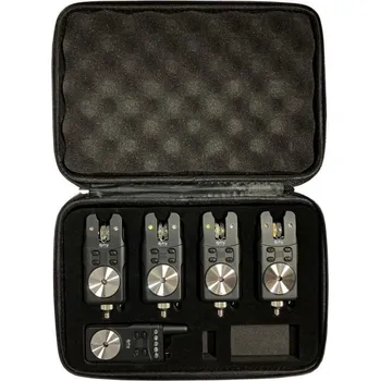 Signalizace záběru Sada hlásičů s příposlechem Mystery Fishing M3 4+1