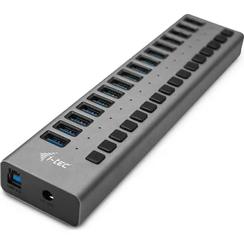 USB hub i-tec USB 3.0 Charging HUB 16 port + Power Adapter 90W