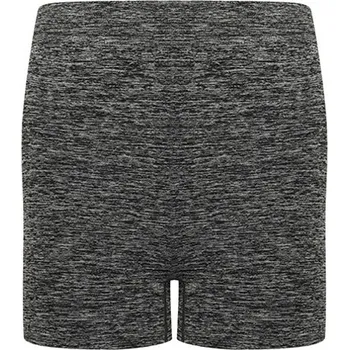 Dámské kraťasy Tombo Dámské bezešvé šortky TL301 Dark Grey Marl XXS/XS