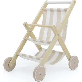 Kočárek pro panenku TRYCO Dřevěný kočárek pro panenky