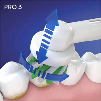 Masážní přístroj Oral-B PRO 3 3000 Cross Action White Edition