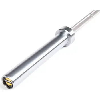 Tyč činky TRUESTEEL Olympijská osa Strongest women - nerezový úchop