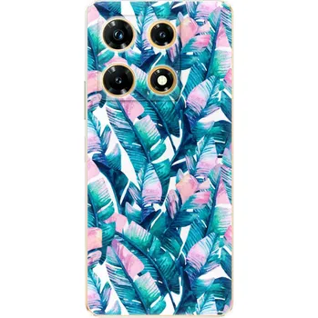 Pouzdro na mobilní telefon Odolné silikonové pouzdro iSaprio - Palm Leaves 03 - Infinix Note 30 PRO