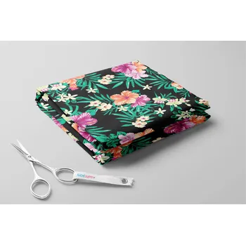 Softshell zimní, Květy ibišku Barva: Černá