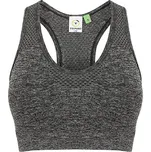 Tombo Dámská bezešvá sportovní podprsenka TL696 Dark Grey Marl S