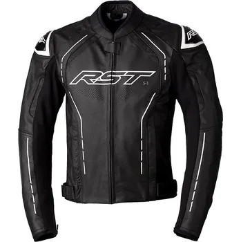 Moto bunda Kožená bunda RST 2977 S1 Mens CE Black / White - XL