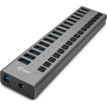 Mobilní telefon i-tec USB 3.0 nabíjecí HUB 16port + Power Adapter 90 W