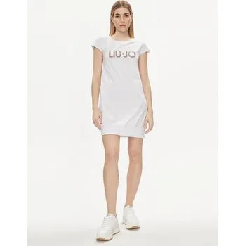 Dámské šaty Liu Jo Každodenní šaty VA4103 JS003 Bílá Regular Fit XS