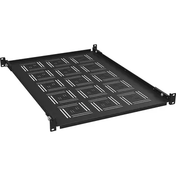 Rozvaděč SOLARIX Police 1U 550mm, pevná, uchycení do 19" lišt ve 4 bodech 80192452