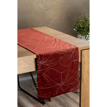 ubrus UBRUS BLINK 18 35X180 CM CIHLOVÝ